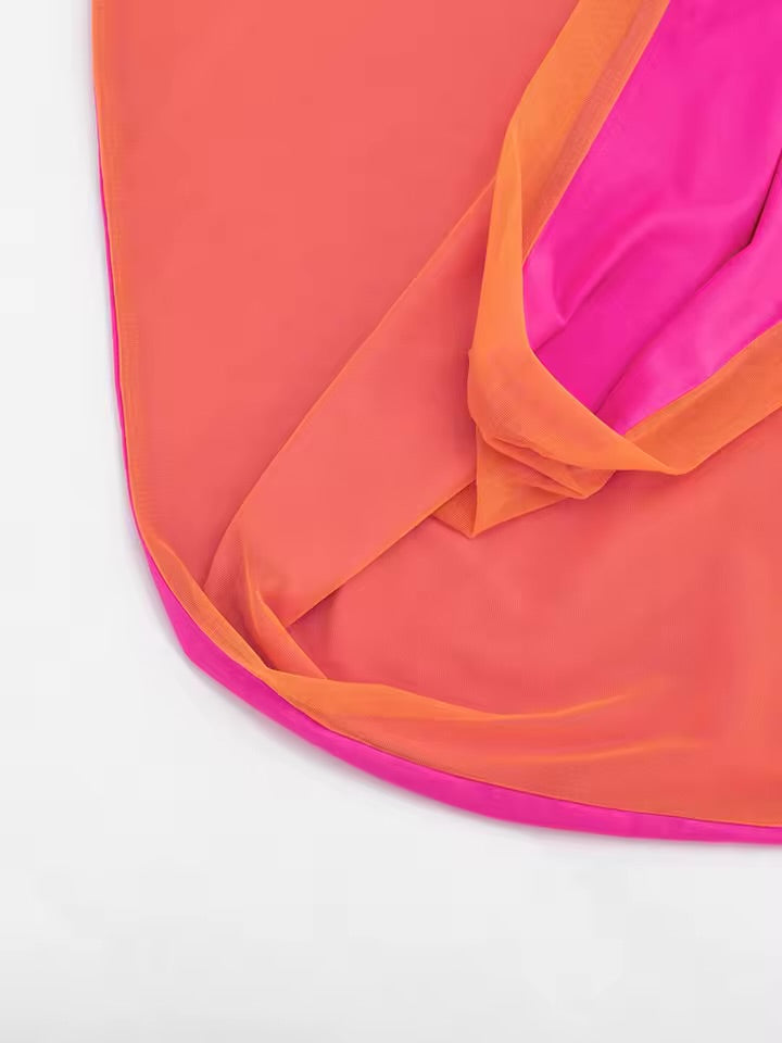 Solea Halter capri co-ord set – Coral
