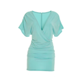 Lumi Ruched Mini Dress – Mint